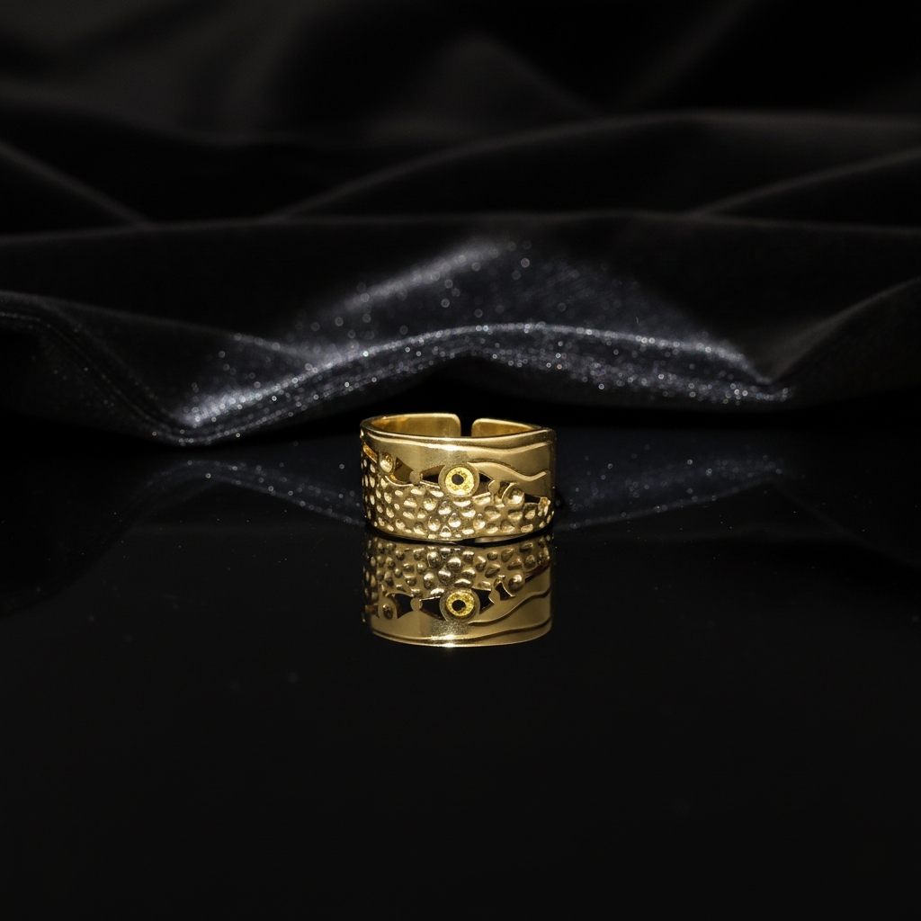 JEWELIXIRS Eye of Horus Ring