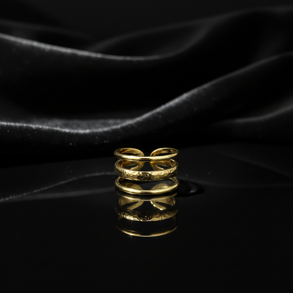 JEWELIXIRS Triple Layer Ring