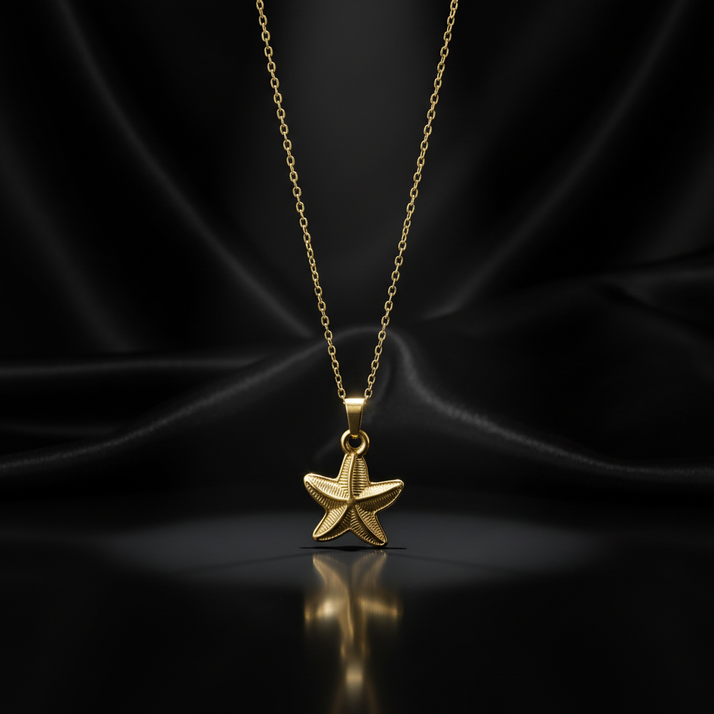 JEWELIXIRS Starfish Pendant Necklace