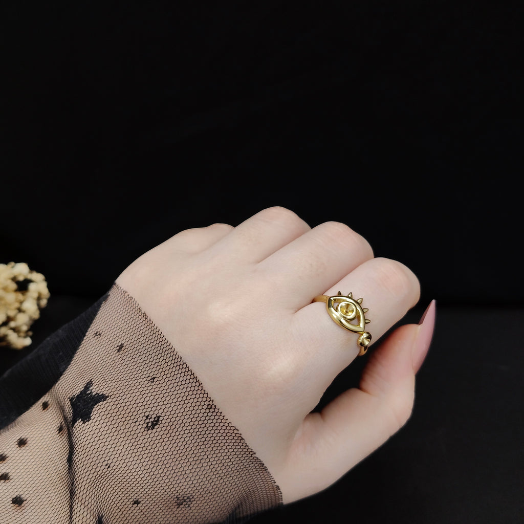 JEWELIXIRS Evil Eye Ring