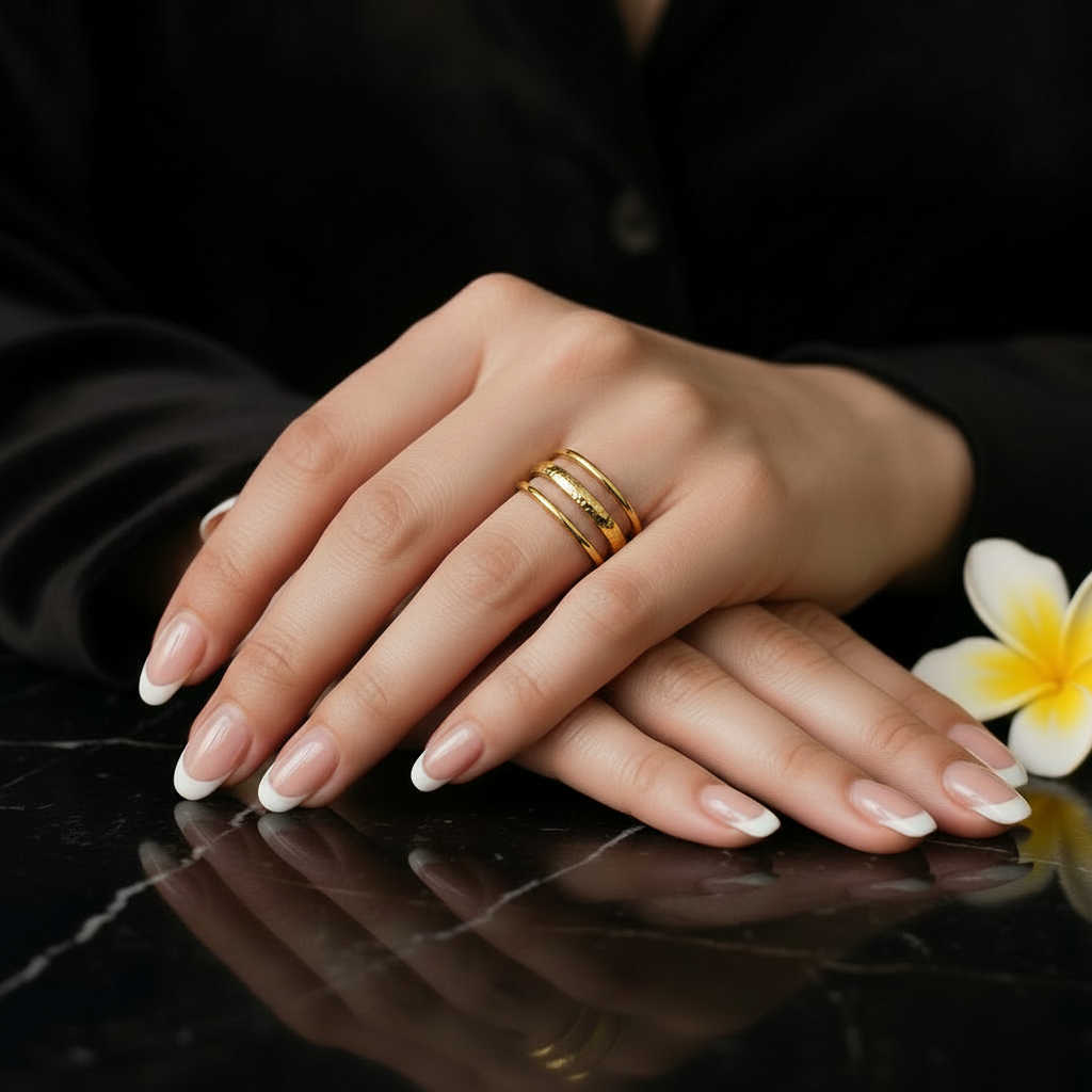 JEWELIXIRS Triple Layer Ring