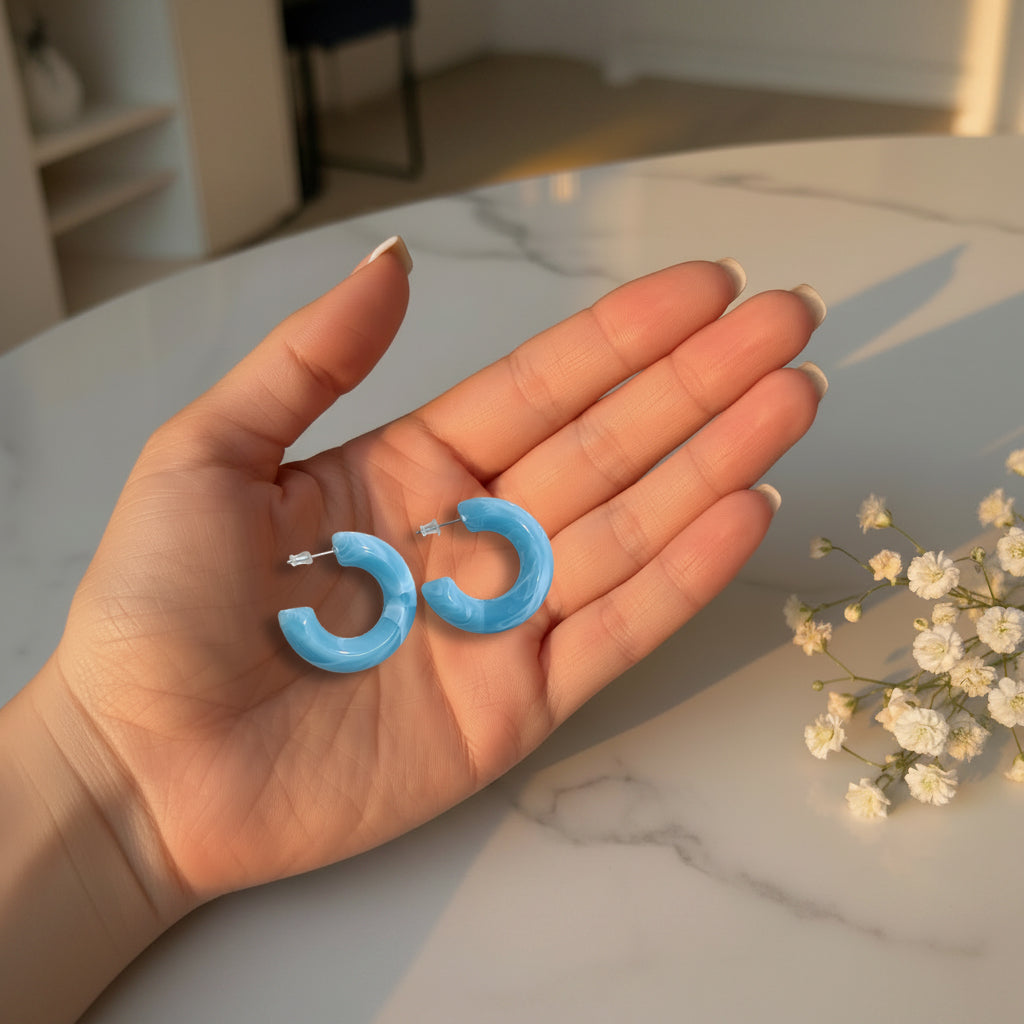 JEWELIXIRS Cirrus C-Hoop Earring