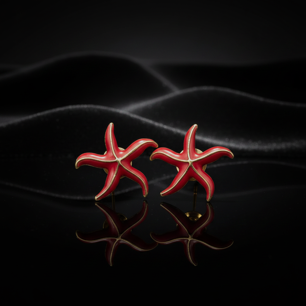 JEWELIXIRS Starfish Stud Earring
