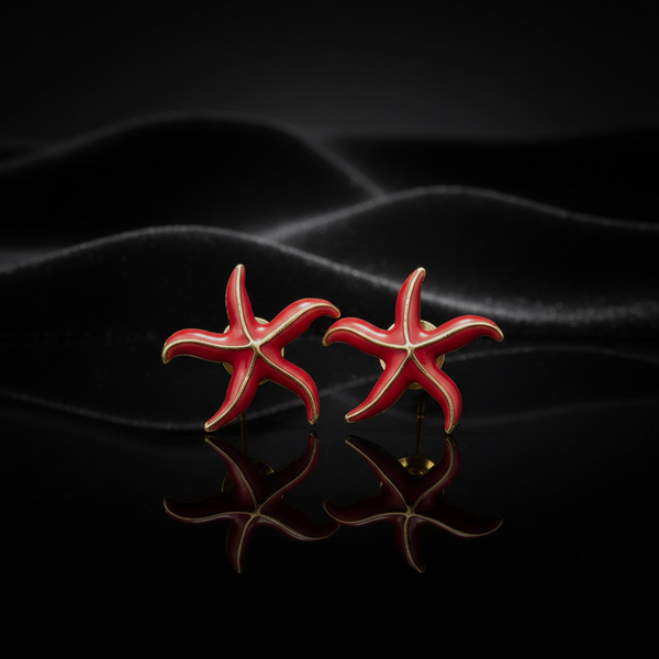 JEWELIXIRS Starfish Stud Earring