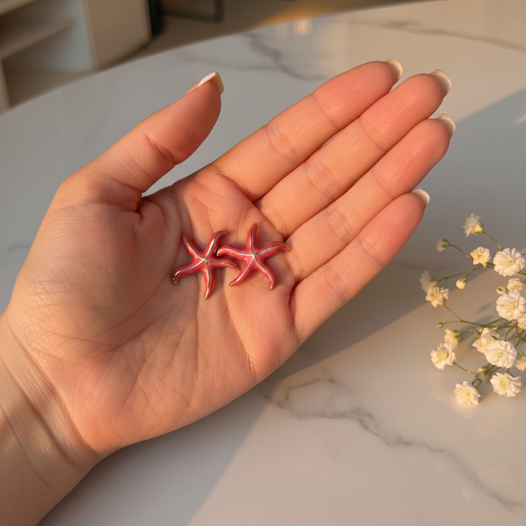 JEWELIXIRS Starfish Stud Earring